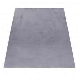Covor Pouffy V1 Gri 80 x 250cm - Img 3