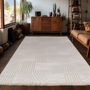 Covor Sahara V2 Bej 240 x 340cm - Img 1