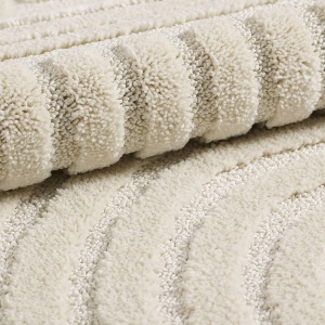 Covor tip Traversa VivaDeco Art V1, 80 x 250 cm, Crem, 100% Polipropilena, Fir 8 mm, 1900 g/mp, OEKO-TEX Standard 100 - Img 12