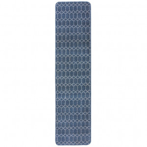 Covor traversă Argyll Washable Bleumarin 57X230 cm, Flair Rugs - Img 7