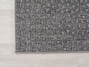 Covor traversa Ibiza V1 Gri, 80 x 250 cm - Img 3