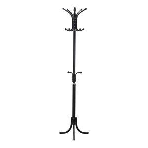 Cuier Mendora, negru, 40x40x180 cm