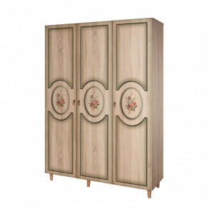 Dulap haine Model Mode-421, Multicolor, 135x52x192 cm - Img 5