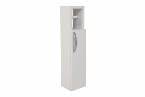 Dulap multifunctional Model Star, Alb, 15x12x65 cm - Img 6