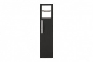 Dulap multifunctional Model Star, Antracit, 15x12x65 cm - Img 8