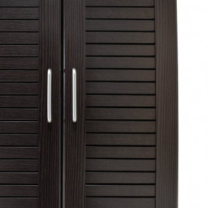 Dulap Pantofi Model Lilith, Wenge, 60x37x183 cm - Img 5