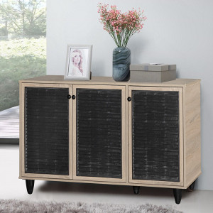 Dulap Pantofi Model Nathalia III, Natural, 105x35x66 cm - Img 3