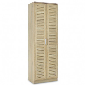 Dulap Pantofi Sante 21 Perechi Sonoma 60x37x183 cm - Img 1