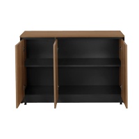 Dulap profesional Oscar, nuc/antracit, 120x40x80 cm - Img 2