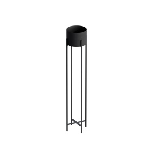 Ghiveci decorativ GED Negru 23x108x23 cm - Img 4