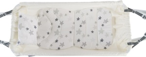 Hamac bebelusi Marmaris Ecru 96x43x66 cm - Img 2