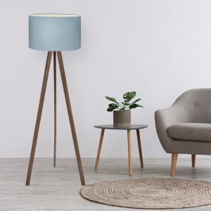 Lampadar AYD Albastru 21x38x140 cm - Img 1