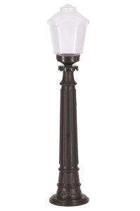 Lampadar de exterior M2B Negru 85x20 cm - Img 1