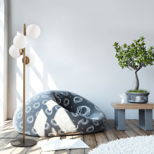 Lampadar Faze - NT - 115 Auriu - Img 1