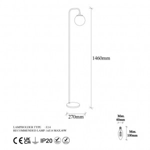 Lampadar Viran - 10955 Vintage - Img 5