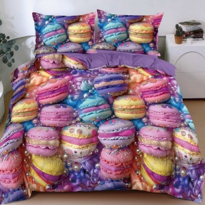 Lenjerie Bumbac Satinat 4 Piese Candyria