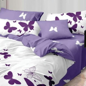Lenjerie cu Elastic 180x200 cm, Lukis 6 Piese (Finet) - Img 2