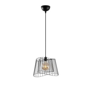 Lustra Byisoo Negru 40x40x126 cm - Img 2