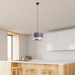 Lustra Cake Gri 30x30x65 cm - Img 2