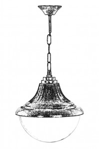 Lustra de exterior BFE-68207-BKR Maro - Img 2