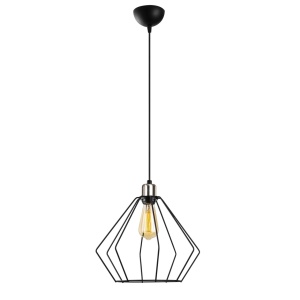 Lustra Maden Negru 33x33x126 cm - Img 5