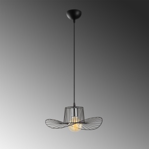 Lustra Tel Negru 110x38 cm - Img 4