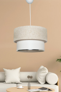 Lustra TM121 Crem Alb - Img 1