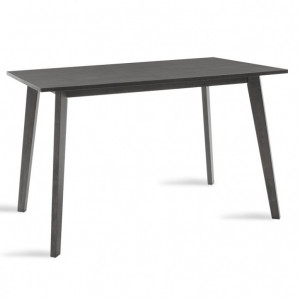 Masa Benson Gri Rustic 120x75x75 cm - Img 1