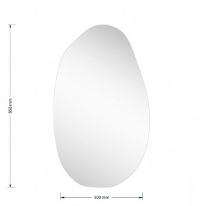 Oglinda de perete Frameless 2 20773 50x1.2x85cm - Img 3