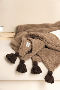 Patura pentru Pat Dublu Model Puffy 200 Camel - Img 3