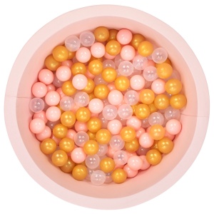 Piscina de bile Bubble Pops v11 Roz 85x85x30 cm - Img 2