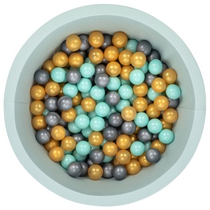 Piscina de bile Bubble Pops v8 Menta 85x85x30 cm - Img 2