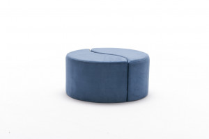 Pouf Alis, Albastru - Img 7
