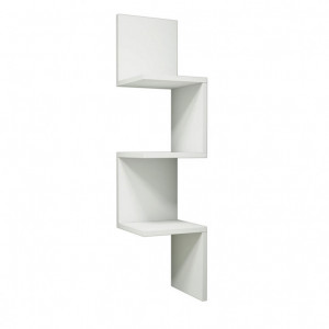 Raft Suspendat Model Esther, Alb, 25x25x105.4 cm