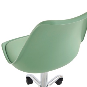 Scaun de birou Gaston II, mint, 48x57x77-90 cm - Img 7