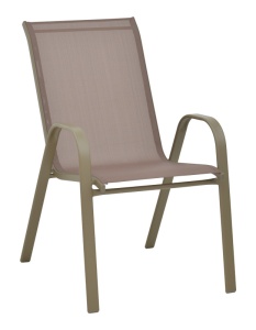 Scaun de Gradina Model Calan, Champagne, 55x75x90 cm - Img 2