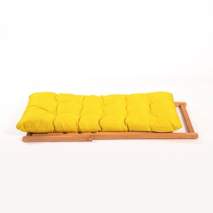 Scaun de gradina My006 Galben 59x90x44 cm - Img 3