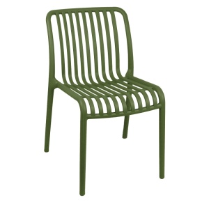 Scaun de Gradina Zoi, verde închis, 42x58x79 cm