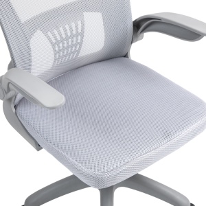Scaun directorial Annalise, gri, 57x53x90-100 cm - Img 11