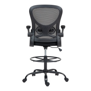 Scaun directorial Derzio, negru, 62x53x119-131 cm - Img 8