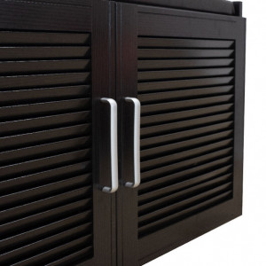 Scaun Dulap Pantofi Crispy 9 Perechi Wenge 94x34,5x60 cm - Img 6