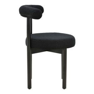 Scaun Model Fenza, Negru, 60x54x75 cm - Img 3