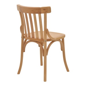 Scaun Model Flisbie, Natur, 46x48x86 cm - Img 2