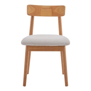 Scaun Model Houlian, Natur, 46x45x78 cm - Img 4