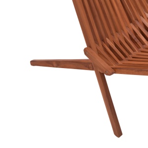 Scaun Model lounge, Natur, 101x63x80 cm - Img 7