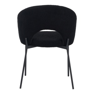 Scaun Model Masebo, Negru/Negru, 48x58.5x82 cm - Img 5