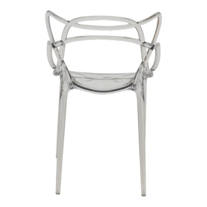 Scaun Model Ramsei, Transparent, 55x53x84 cm - Img 3