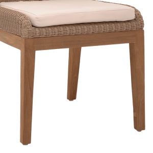 Scaun Model Swinton, Natur/Crem, 53x63x86 cm - Img 6