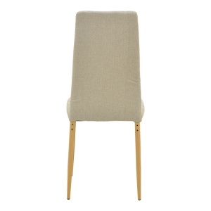 Scaun Parker, bej/natural, 39.5x48x95 cm - Img 5
