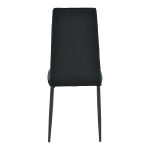 Scaun Parker, negru, 39.5x48x95 cm - Img 5